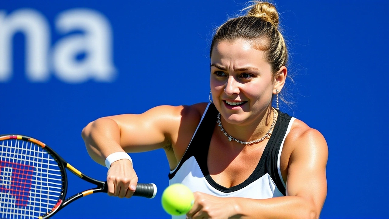 Sabalenka Survives Early Break to Storm Past Masarova in US Open Opener